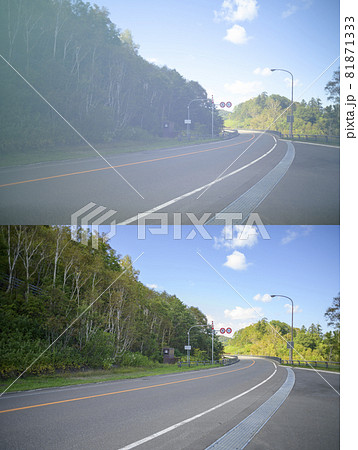 白内障の見え方のイメージ 81871333