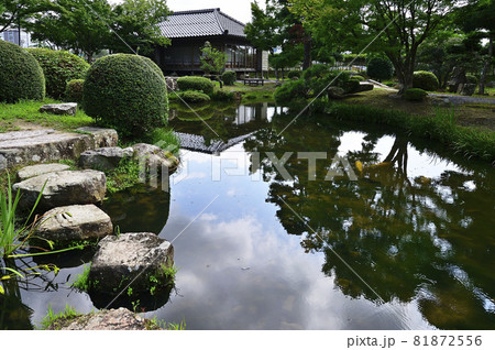 鳥取市の宝隆院庭園の茶座敷宝扇庵 81872556