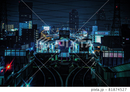真夜中の近鉄けいはんな線 81874527