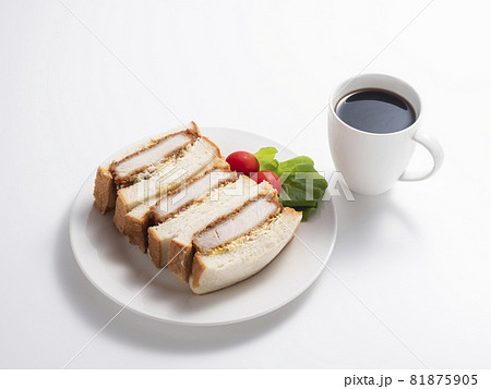 ロースカツサンド 81875905