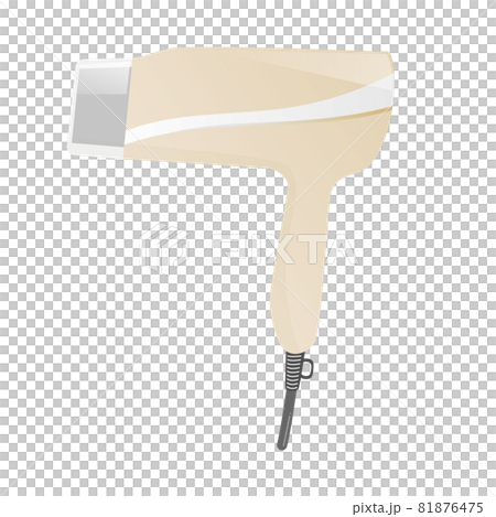 吹風機（吹風機）矢量圖素材 81876475