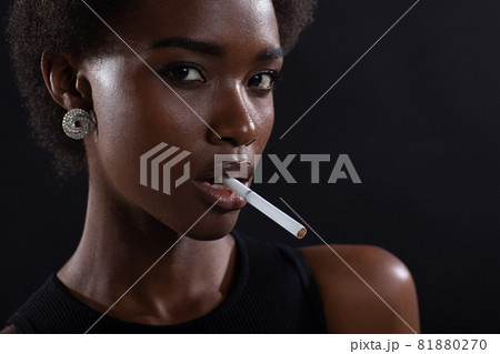 sexy tobacco 3 ways use impacts your sex life Sexy african american woman smoking