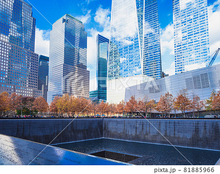 ニューヨーク 9/11メモリアル サウスプール ニューヨーク 9/11メモリアル サウスプール 81885966