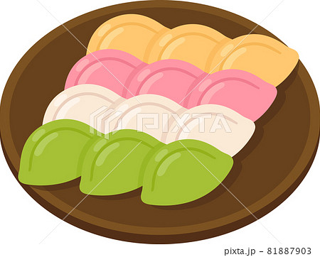 Songpyeon traditional Korean rice cakes 81887903
