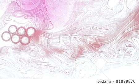 動きのある柔らかな印象の水彩アート壁紙のイラスト素材