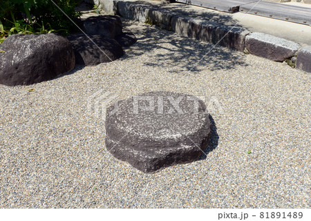 飛鳥寺　金堂礎石　奈良県明日香村 81891489