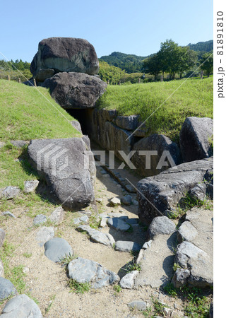 石舞台古墳 入口 奈良県明日香村 石舞台古墳 入口 奈良県明日香村 81891810