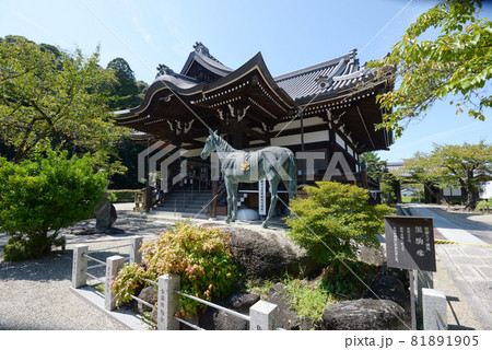 橘寺　本堂　奈良県明日香村 81891905