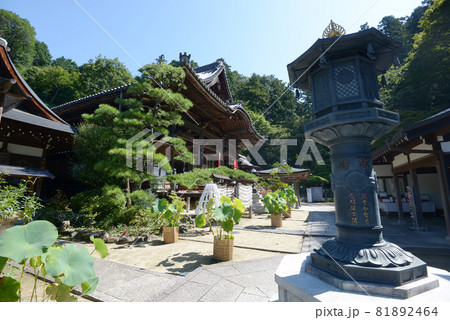 岡寺　境内　奈良県明日香村 81892464