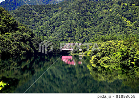 荒川峡風景 八ッロ大橋 荒川峡風景 八ッロ大橋 81893659