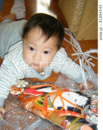 生後6ヶ月の赤ちゃん 生後6ヶ月の赤ちゃん 81894545
