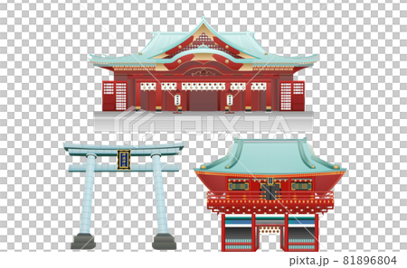 Kanda Myojin Torii Romon Main Hall 81896804