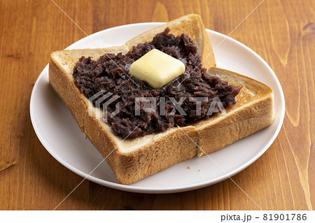あんバタートースト あんバタートースト 81901786