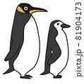 ペンギンの親子 81904173