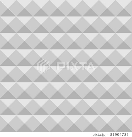 Acoustic foam wall, soundproofing. Seamless geometric vector pattern. Pyramid texture 81904785