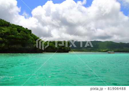 石垣島川平湾の眺め 石垣島川平湾の眺め 81906488