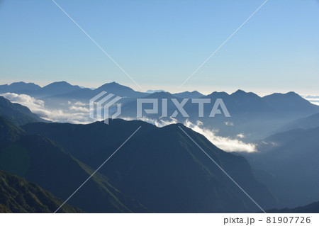薬師岳からの後立山連峰 薬師岳からの後立山連峰 81907726