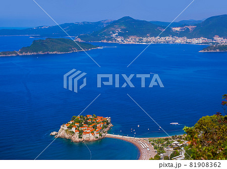 Island Sveti Stefan - Montenegro Island Sveti Stefan - Montenegro 81908362