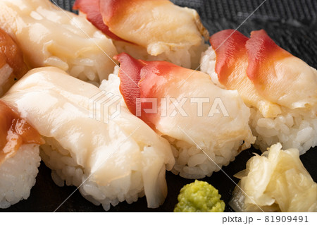 貝づくしの握り寿司 貝づくしの握り寿司 81909491