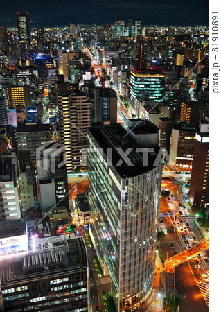 大阪を見下ろす景色 大阪を見下ろす景色 81910891