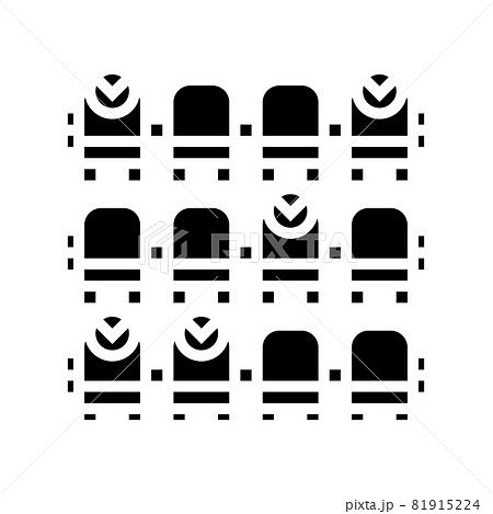 booking cinema ticket glyph icon vector illustration booking cinema ticket glyph icon vector illustration 81915224