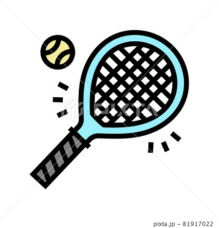 tennis sport game color icon vector illustration tennis sport game color icon vector illustration 81917022