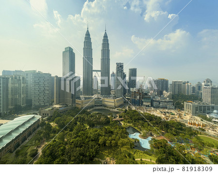クアラルンプール眺望 ペトロナス・ツインタワー Twin Tower, Kuala Lumpur 81918309