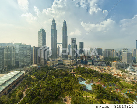 クアラルンプール眺望 ペトロナス・ツインタワー Twin Tower, Kuala Lumpur クアラルンプール眺望 ペトロナス・ツインタワー Twin Tower, Kuala Lumpur 81918310