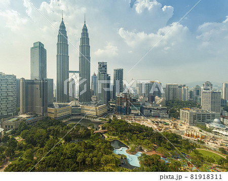 クアラルンプール眺望 ペトロナス・ツインタワー Twin Tower, Kuala Lumpur 81918311