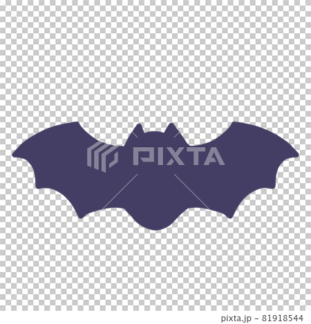 Navy bat silhouette 81918544
