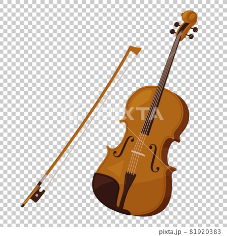 バイオリンのイラストのイラスト素材 8193