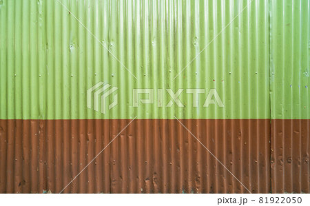 Metal steel strips. Rusty corrugated iron metal, Zinc steel wall, pattern texture background. Close-up of exterior architecture material for design decoration background. Metal steel strips. Rusty corrugated iron metal, Zinc steel wall, pattern texture background. Close-up of exterior architecture material for design decoration background. 81922050