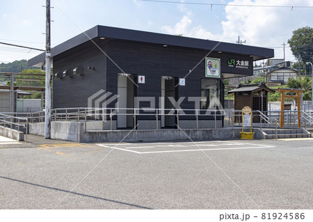 那須烏山線の大金駅 那須烏山線の大金駅 81924586