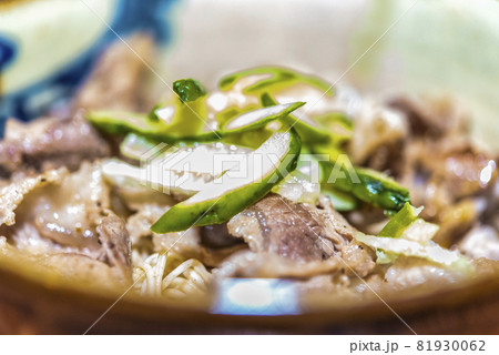 家庭料理　肉そば 81930062