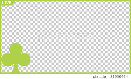 Thumbnail frame Thumbnail frame [Clover lower left free space] (4) 81930454