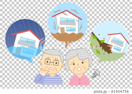 Seniors worried about homes and disasters 81934756