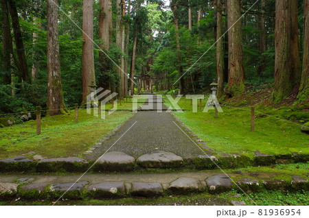 白山平泉寺　参道 81936954