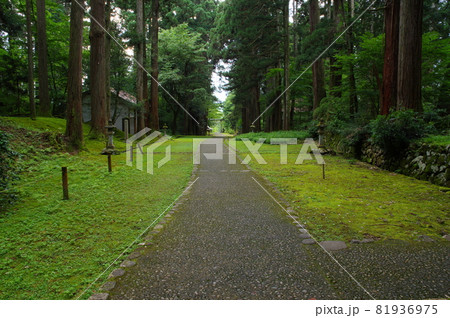 白山平泉寺　参道 81936975
