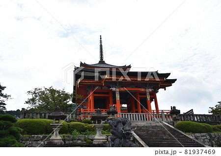 夏の清水寺 西門 夏の清水寺 西門 81937469