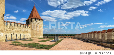 Inside of Bender fortress, Moldova 81937723