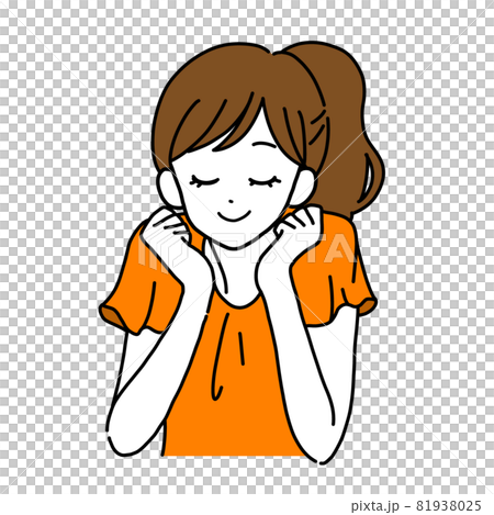 考え事をする女性 81938025