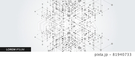 Simple technology graphic background Simple technology graphic background 81940733