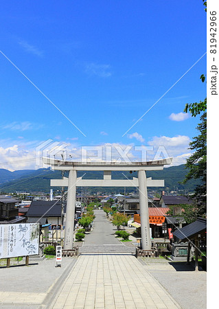 長野県　諏訪大社上社　本宮 81942966