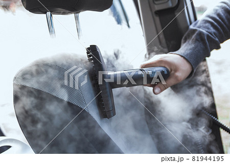 cleaning and disinfecting by steam of the car interior and car s cleaning and disinfecting by steam of the car interior and car s 81944195