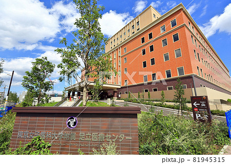 東京　足立区江北の都市風景　東京女子医科大学附属 足立医療センター 81945315