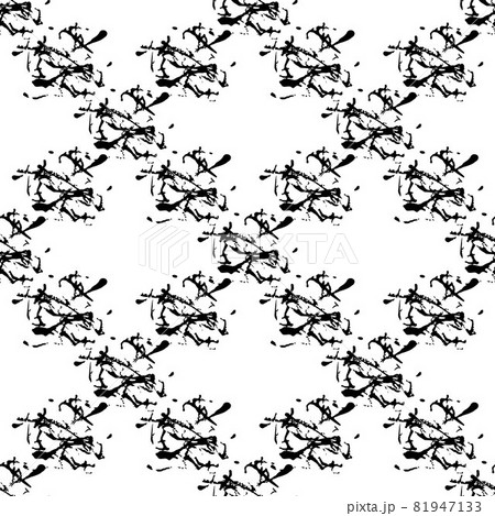 Vector Plaid Brush Seamless Pattern Grange Minimalist Check Geometric Design in Black Color. Modern Grung Collage Background for kids fabric and textile Vector Plaid Brush Seamless Pattern Grange Minimalist Check Geometric Design in Black Color. Modern Grung Collage Background for kids fabric and textile 81947133
