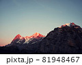 Panoramic view of the mountains in Switzerland 81948467