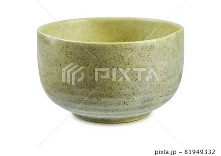 Ceramic bowl isolated on white background. clipping path. 81949332