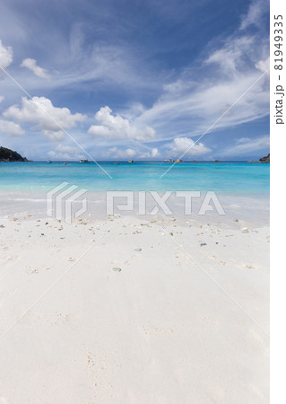 Beautiful nature of the islands in the Andaman Sea at Similan Islands, Mu Ko Similan National Park 81949335