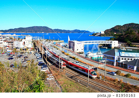 高台から見下ろした鳥羽市の風景 81950163